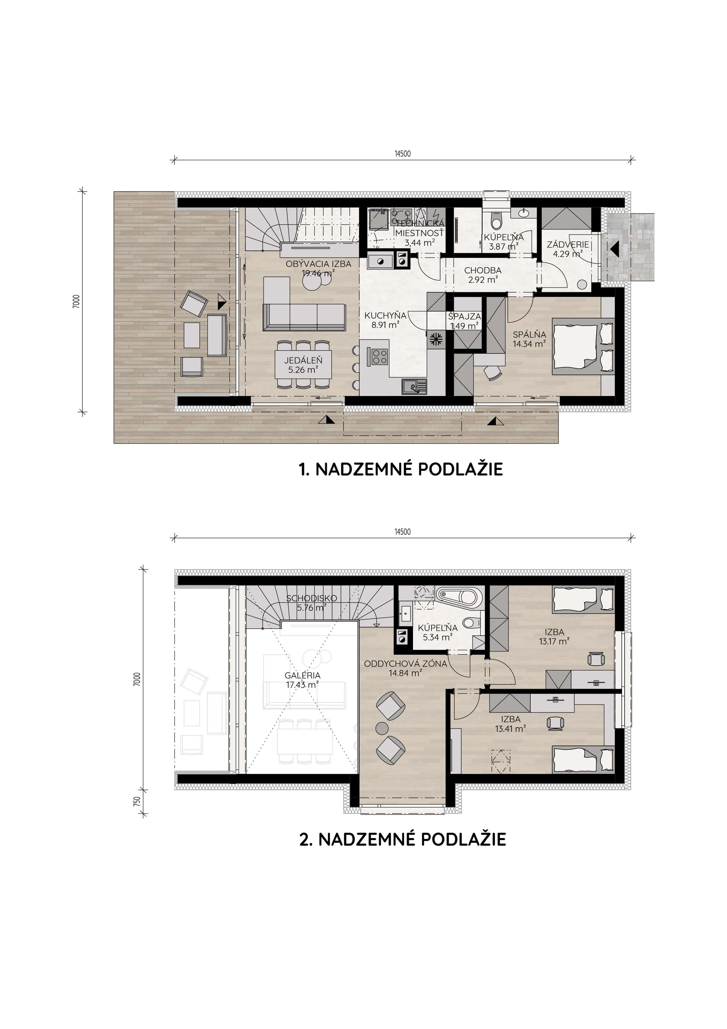 Pôdorys projektu